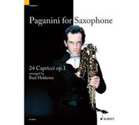 Partitions classique SCHOTT PAGANINI NICCOLÒ - PAGANINI FOR SAXOPHONE OP. 1 - SOPRANO- OR ALTOSAXOPHONE SOLO Saxophone G