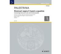 Partitions classique SCHOTT PALESTRINA G.P DA - RICERCARI - KEYBOARD INSTRUMENT OR VARIOUS INSTRUMENTS Piano G