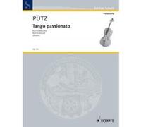 Partitions classique SCHOTT PUETZ EDUARD - TANGO PASSIONATO - 4 CELLOS Violoncelle G