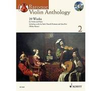 Partitions classique SCHOTT REITER WALTER / BIGWOOD ROBIN - BAROQUE VIOLIN ANTHOLOGY VOL. 2 - VIOLIN Violon G