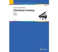 Partitions classique SCHOTT ROSENBLATT A. - CHRISTMAS FANTASY - PIANO Piano