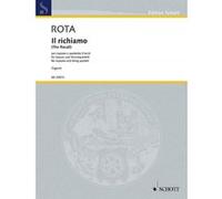 Partitions classique SCHOTT ROTA N. - IL RICHIAMO - VOIX SOPRANO Soprano, instruments