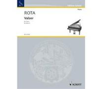 Partitions classique SCHOTT ROTA NINO - VALZER - PIANO Piano
