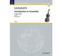 Partitions classique SCHOTT SARASATE P. - INTRODUCTION ET TARANTELLE OP. 43 - VIOLON Violon