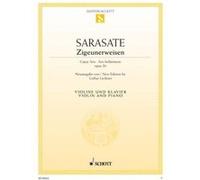 Partitions classique SCHOTT SARASATE Y NAVASCUEZ MARTIN MELITON - GIPSY AIRS OP. 20 - VIOLIN AND PIANO Violon