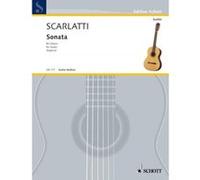 Partitions classique SCHOTT SCARLATTI DOMENICO - SONATA E MINOR - GUITAR Guitare G