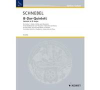 Partitions classique SCHOTT SCHNEBEL DIETER - QUINTET B FLAT MAJOR - VIOLIN I, VIOLIN II , VIOLA , CELLO AND PIANO Ensemble à cordes G