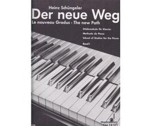 Partitions classique SCHOTT SCHÜNGELER HEINZ - THE NEW PATH BAND 1 - PIANO Piano