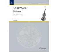 Partitions classique SCHOTT SCHUMANN ROBERT - ROMANCE IN A MAJOR - VIOLIN AND PIANO Violon G