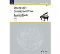 Partitions classique SCHOTT SHCHEDRIN R. - CONCERT ETUDE - PIANO Piano