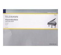 Partitions classique SCHOTT TELEMANN G. PH. - KLAVIERBUCHLEIN Piano G