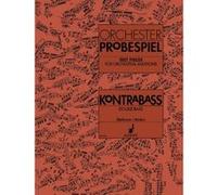 Partitions classique SCHOTT TEST PIECES FOR ORCHESTRAL AUDITIONS DOUBLE BASS - DOUBLE BASS Contrebasse