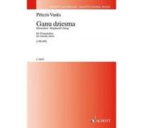 Partitions classique SCHOTT VASKS P. - GANU DZIESMA - CHORALE Choeur et ensemble vocal