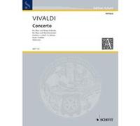 Partitions classique SCHOTT VIVALDI ANTONIO - CONCERTO A MINOR RV 461/PV 42 - OBOE, STRINGS AND BASSO CONTINUO Hautbois G