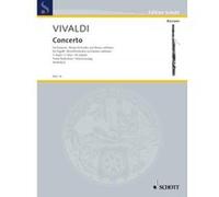 Partitions classique SCHOTT VIVALDI ANTONIO - CONCERTO C MAJOR RV 472/PV 45 - BASSOON, STRINGS AND BASSO CONTINUO Basson