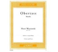 Partitions classique SCHOTT WIENIAWSKI HENRI - OBERTASS OP. 19/1 - VIOLIN AND PIANO Violon G