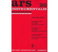 Partitions classique SIKORSKI BACH J. S. - KONZERT F-DUR NACH BWV 1053 - HAUTBOIS ET PIANO Hautbois