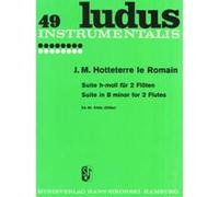 Partitions classique SIKORSKI HOTTETERRE J. - SUITE H-MOLL - 2 FLöTEN Flûte traversière