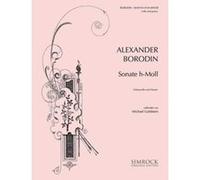 Partitions classique SIMROCK BORODIN ALEXANDER - SONATA IN B MINOR - CELLO AND PIANO Violoncelle G
