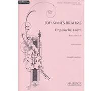 Partitions classique SIMROCK BRAHMS JOHANNES - HUNGARIAN DANCES VOL.1 - VIOLIN AND PIANO Violon G