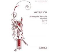 Partitions classique SIMROCK BRUCH MAX - SCOTTISH FANTASY OP 46 - VIOLIN AND ORCHESTRA Violon
