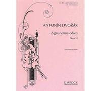 Partitions classique SIMROCK DVORAK ANTONIN - GIPSY SONGS OP. 55 - LOW VOICE AND PIANO Choeur et ensemble vocal