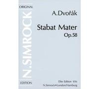 Partitions classique SIMROCK DVORAK ANTONIN - STABAT MATER OP. 58 - 4 SOLOISTS, MIXED CHOIR AND ORCHESTRA Choeur et ensemble vocal G