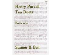 Partitions classique STAINER AND BELL PARTITIONS CHANT - PURCELL - TEN DUETS, BOOK 1 Choeur et ensemble vocal G