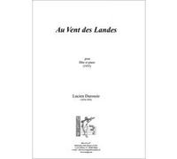 Partitions classique Symetrie DUROSOIR L. - AU VENT DES LANDES, POUR FLÛTE ET PIANO - FLUTE Flûte traversière
