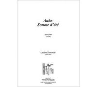 Partitions classique Symetrie DUROSOIR L. - AUBE, SONATE D'ÉTÉ, POUR PIANO - PIANO Piano
