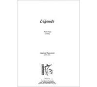 Partitions classique Symetrie DUROSOIR L. - LÉGENDE, POUR PIANO - PIANO Piano