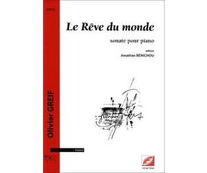 Partitions classique Symetrie GREIF O. - BENICHOU J. - LE RÊVE DU MONDE, SONATE POUR PIANO - PIANO Piano