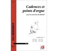 Partitions classique Symetrie HEIDSIECK E. - CADENCES ET POINTS D'ORGUE, POUR LES CONCERTOS DE MOZART - PIANO Piano