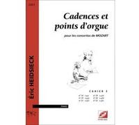 Partitions classique Symetrie HEIDSIECK E. - CADENCES ET POINTS D'ORGUE, POUR LES CONCERTOS DE MOZART - PIANO Piano