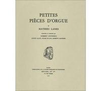 Partitions classique Symetrie LANES M. - DUFOURCQ N. - PETITES PIÈCES D'ORGUE - ORGUE Orgue