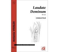 Partitions classique Symetrie VIVALDI A. - LAUDATE DOMINUM. RV 614 - VOIX Choeur et ensemble vocal