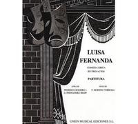 Partitions classique UME (Union Musical Ediciones) FEDERICO MORENO TORROBA - LUISA FERNANDA - VOCAL SCORE Choeur et ensemble vocal G