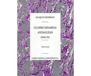 Partitions classique UME (Union Musical Ediciones) JOAQUIN RODRIGO CUATRO ESTAMPAS ANDALUZAS PARA - PIANO SOLO Piano