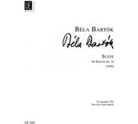 Partitions classique UNIVERSAL EDITION BARTOK BELA - SUITE OP.14 Piano G