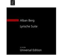 Partitions classique UNIVERSAL EDITION BERG A. - LYRISCHE SUITE - QUATUOR A CORDES Musique de chambre G