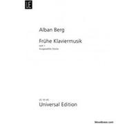 Partitions classique UNIVERSAL EDITION BERG ALBAN - SELECTED PIANO PIECES BAND 1 - PIANO Piano