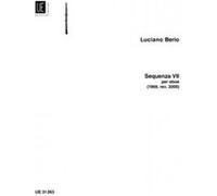Partitions classique UNIVERSAL EDITION BERIO L. - SEQUENZA VII - HAUTBOIS Hautbois G