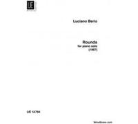 UNIVERSAL EDITION BERIO LUCIANO - ROUNDS - PIANO Partition classique Piano - instrument à clavier Piano