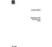 Partitions classique UNIVERSAL EDITION BERIO LUCIANO - SEQUENZA VII - VIOLIN Violon G