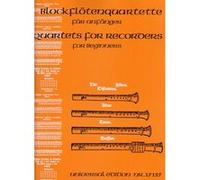 Partitions classique UNIVERSAL EDITION BLOCKFLÖTENQUARTETTE FÜR ANFÄNGER - 4 FLB Flûte à bec