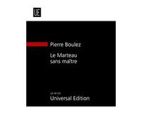 Partitions classique UNIVERSAL EDITION BOULEZ P. - LE MARTEAU SANS MAÎTRE - CONDUCTEUR Conducteur