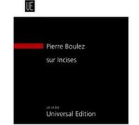 Partitions classique UNIVERSAL EDITION BOULEZ P. - SUR INCISES - CONDUCTEUR Ensemble mixte G
