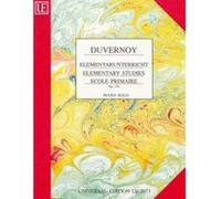 Partitions classique UNIVERSAL EDITION DUVERNOY - ECOLE PRIMAIRE OP.176 Piano