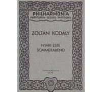Partitions classique UNIVERSAL EDITION KODALY ZOLTAN - SOIR D'ETE - ORCHESTRE Orchestre G