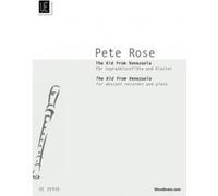 Partitions classique UNIVERSAL EDITION ROSE P. - THE KID FROM VENEZUELA - FLUTE A BEC SOPRANO ET PIANO Flûte à bec
